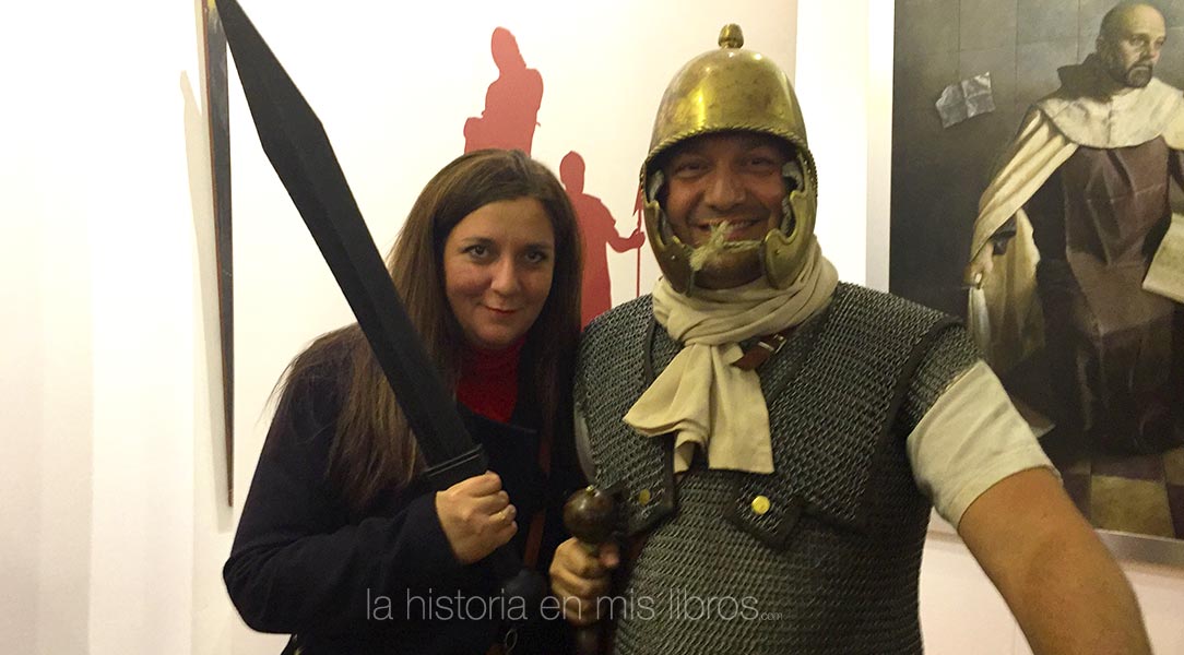 Con uno de los mejores amigos de Massimiliano Colombo y experto conocedor de la historia de Roma.