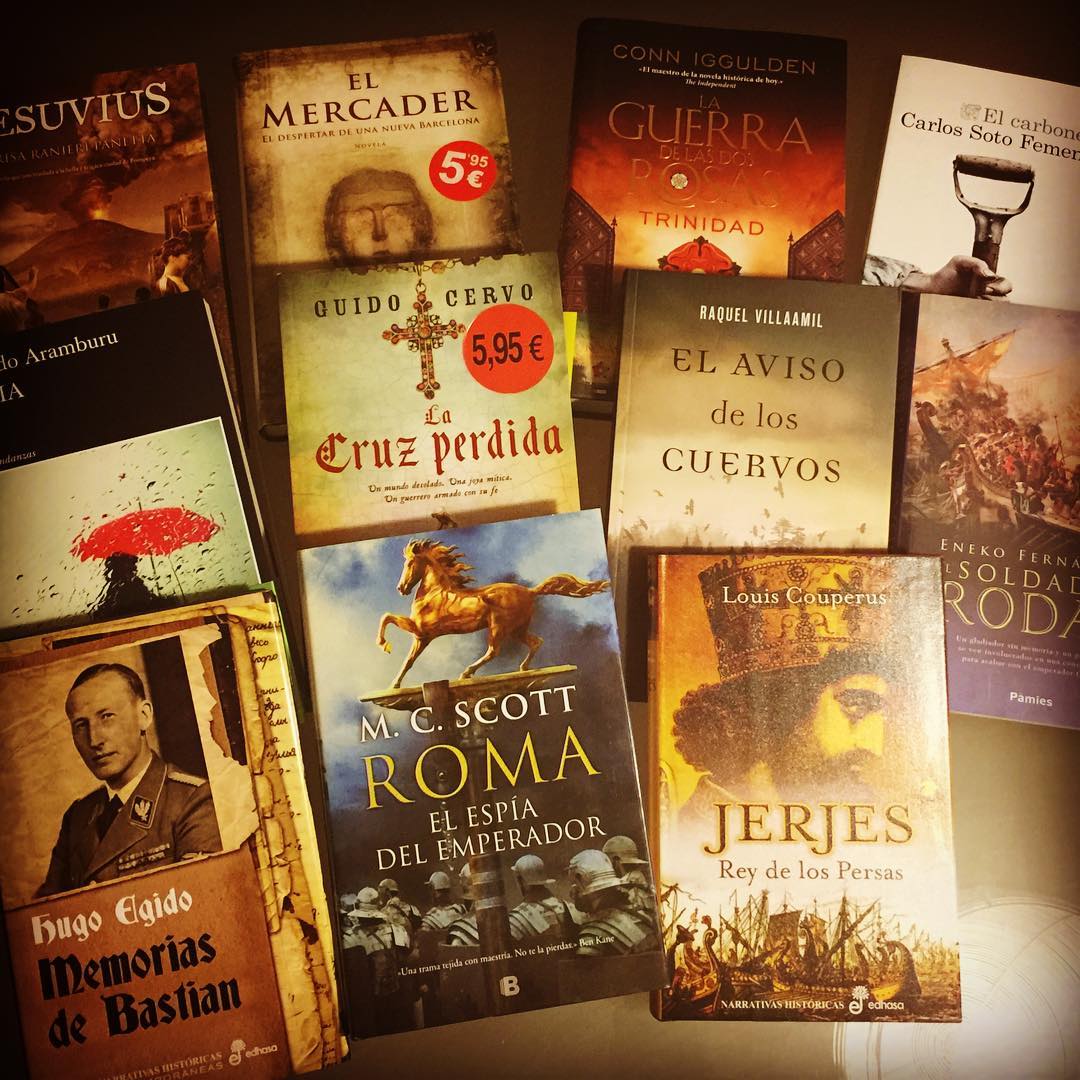 Los nuevos habitantes de mi biblioteca - La historia en mis libros