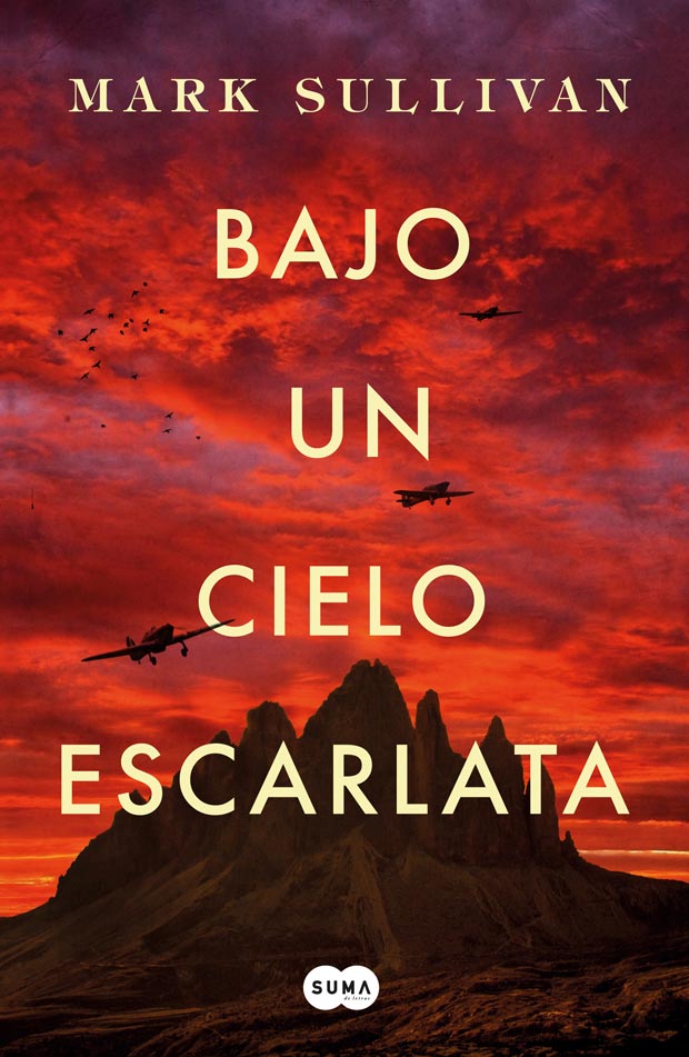 Bajo un cielo escarlata, de Mark T. Sullivan