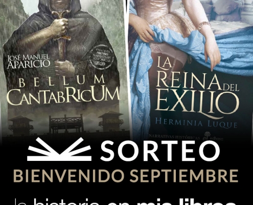 Sorteo Bienvenido Septiembre, La Historia en mis Libros