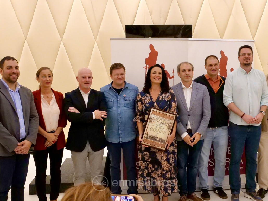 Acto de entrega del Premio de novela histórica Ciudad de Úbeda 2024 a Ana Salamanca. 