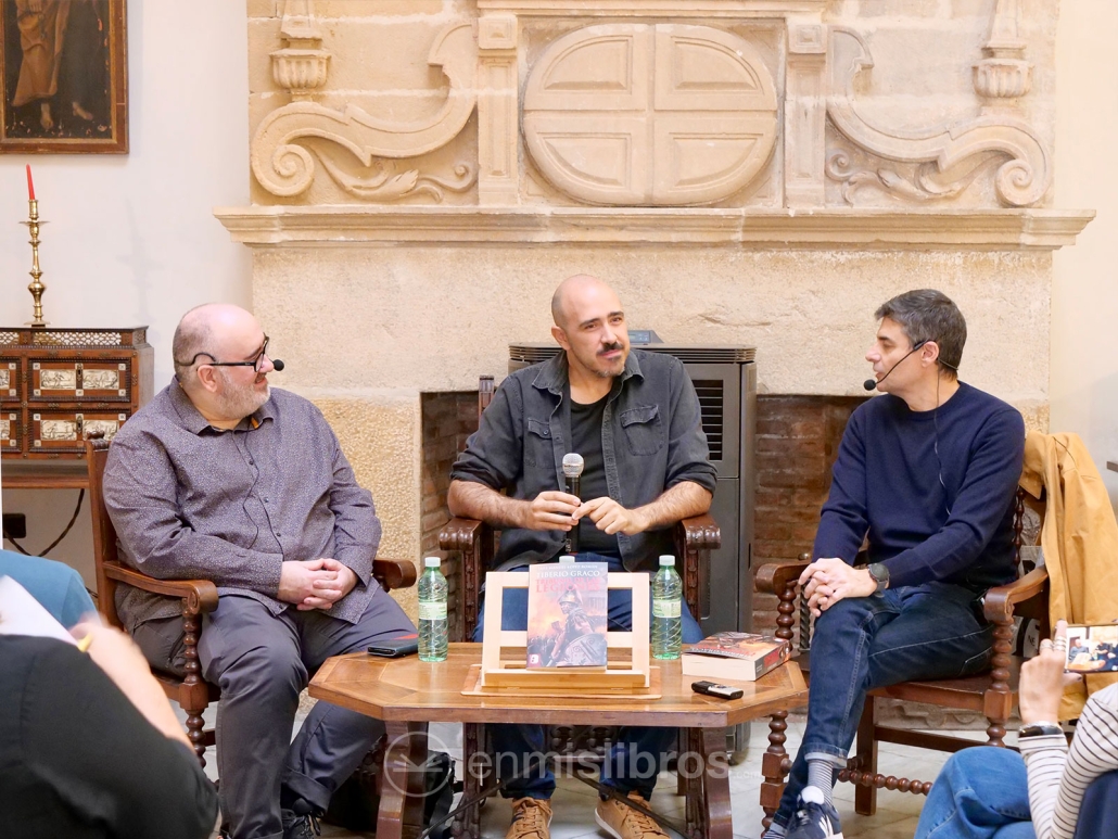 Presentación de «Tiberio Graco. Tribuno de las legiones», de Luis Manuel López Román.