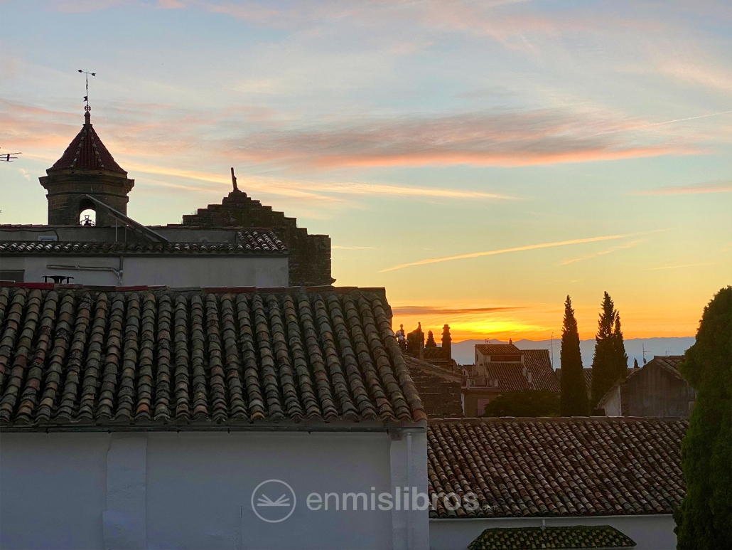 Amanecer en Úbeda antes de una bonita jornada literaria.