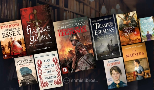 Las 10 Mejores Novelas Históricas del 2024, según enmislibros.com