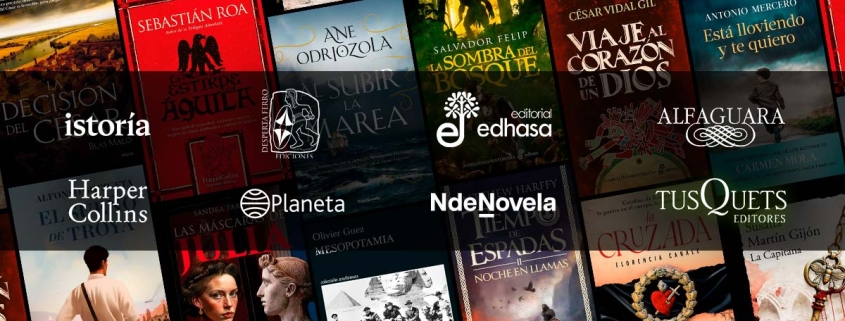 Mis Novedades Editoriales Favoritas en Novela Histórica de Octubre 2025 (I)