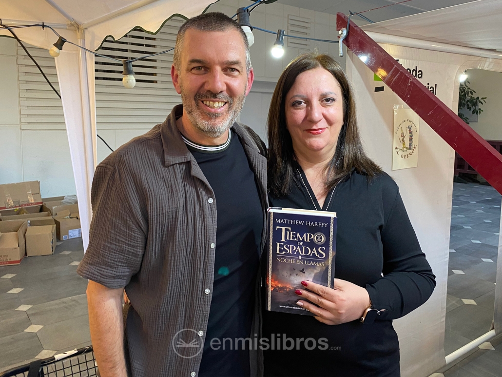 Muchas risas y ratos divertidos con Matthew Harffy el fin de semana.