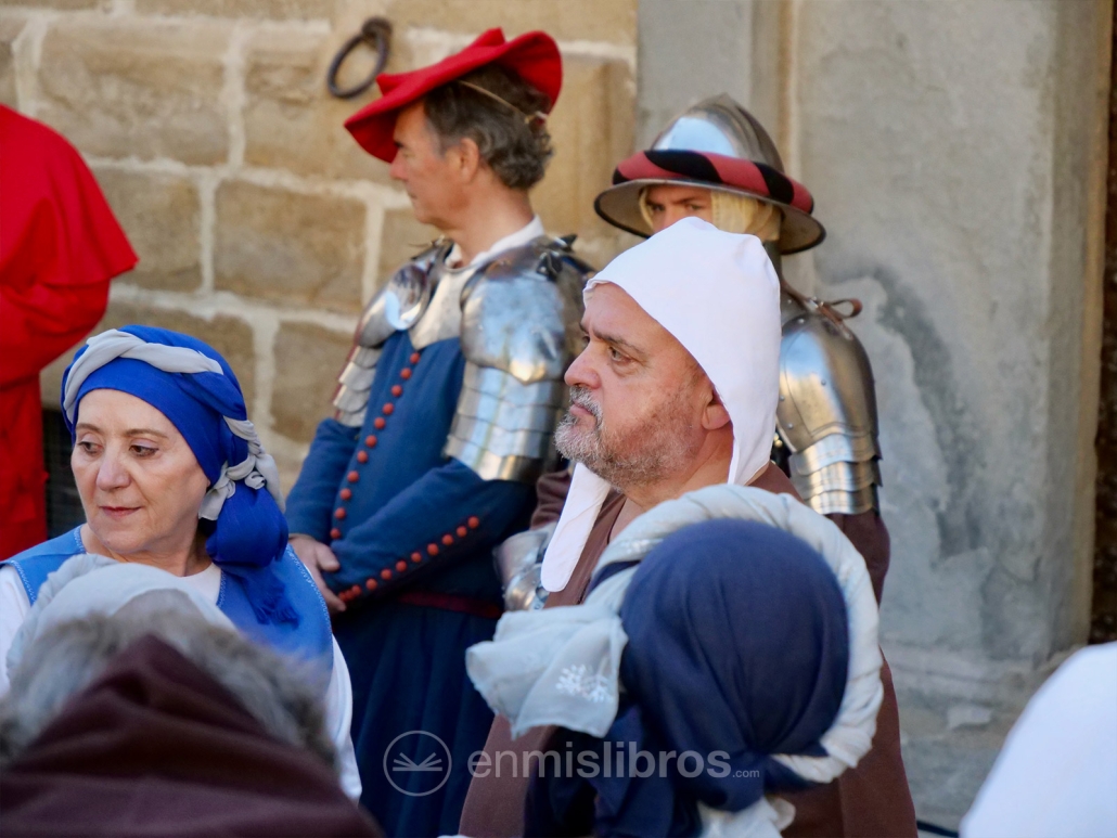 Recreación histórica sobre Juana de Arco.