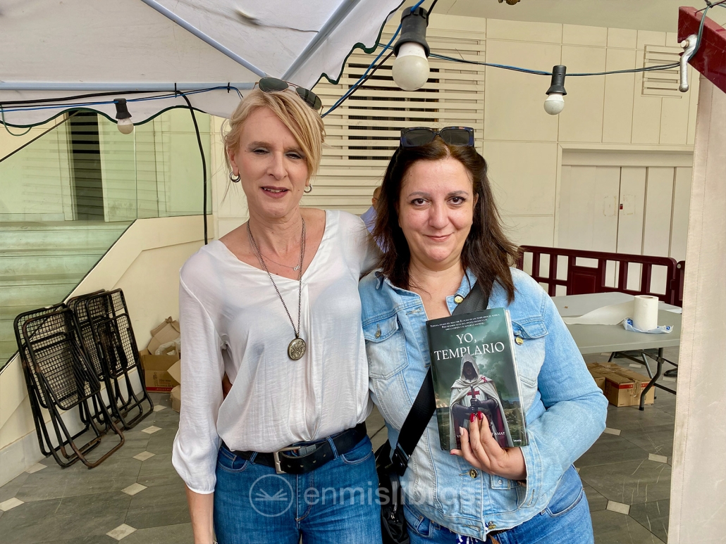 Verónica Martínez Amat y su «Yo, templario».